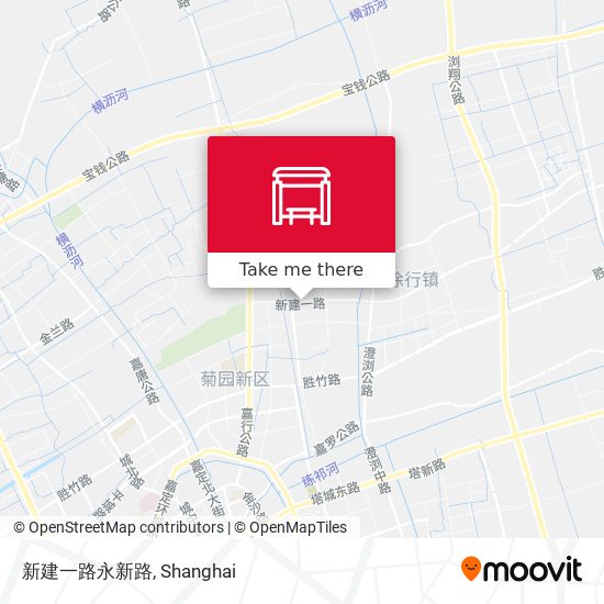 新建一路永新路 map