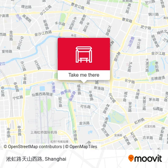 淞虹路天山西路 map