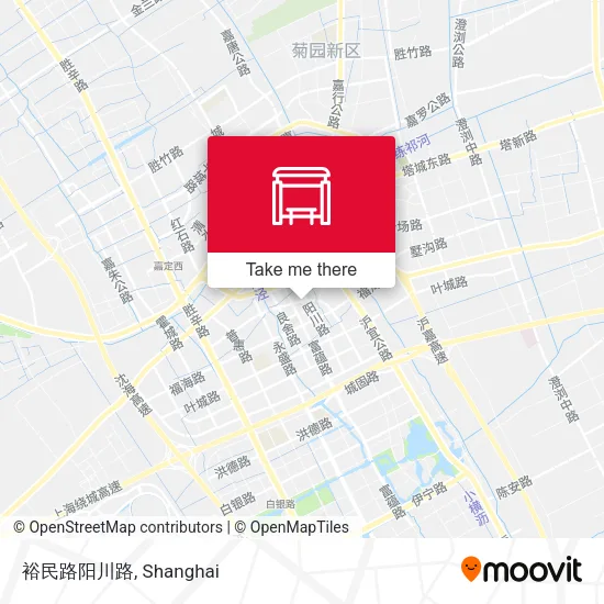 裕民路阳川路 map