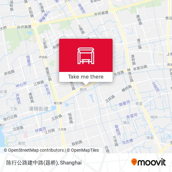 陈行公路建中路(题桥) map