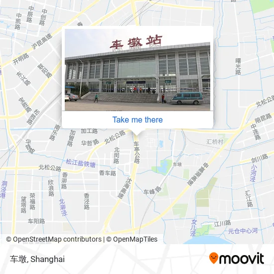 车墩 map