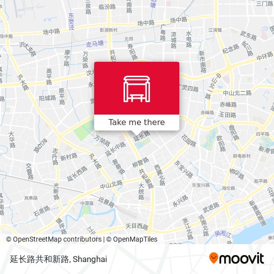 延长路共和新路 map