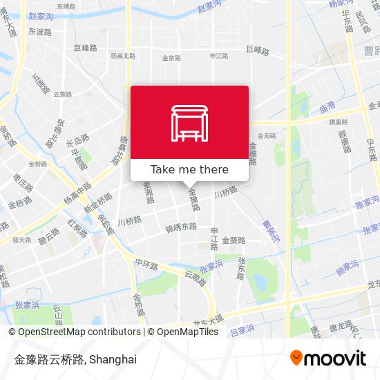 金豫路云桥路 map