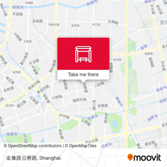 金豫路云桥路 map