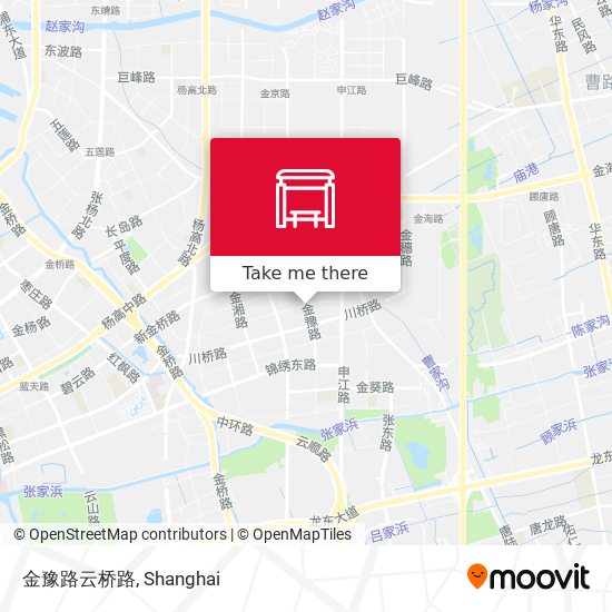 金豫路云桥路 map