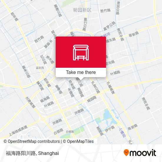 福海路阳川路 map