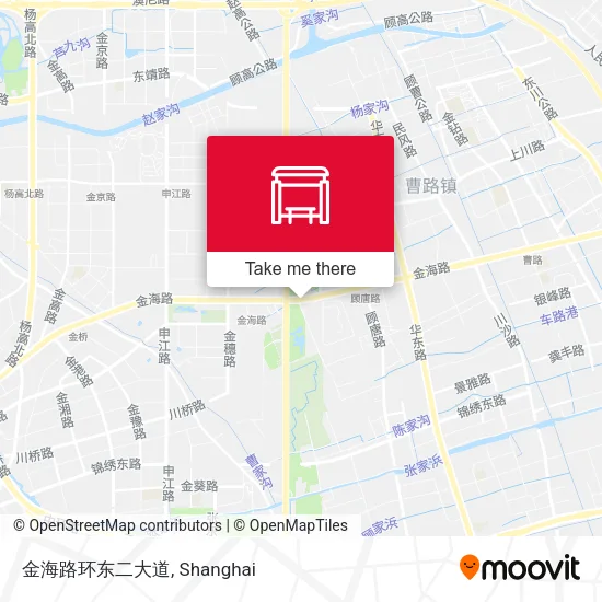 金海路环东二大道 map