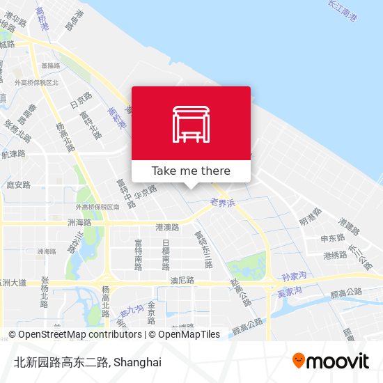 北新园路高东二路 map