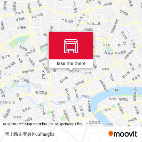 宝山路东宝兴路 map