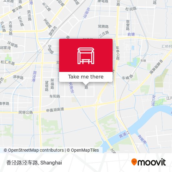 香泾路泾车路 map