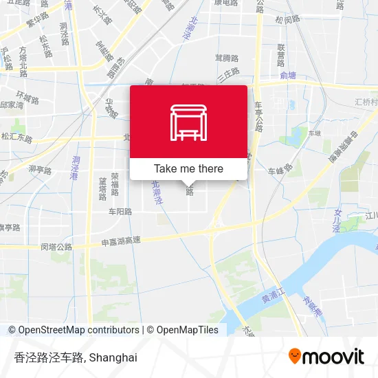 香泾路泾车路 map
