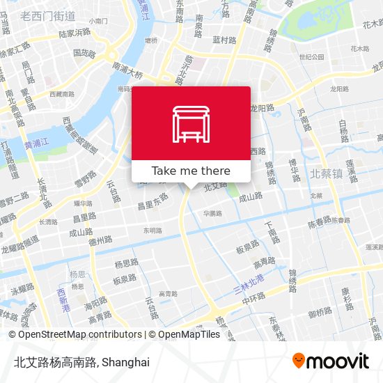 北艾路杨高南路 map
