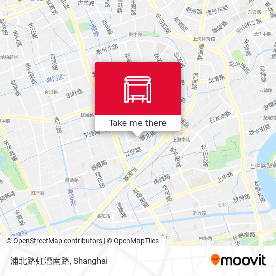 浦北路虹漕南路 map