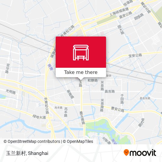 玉兰新村 map