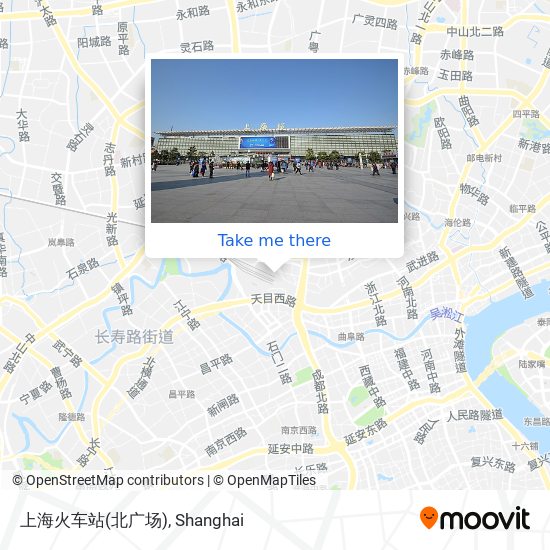上海火车站(北广场) map