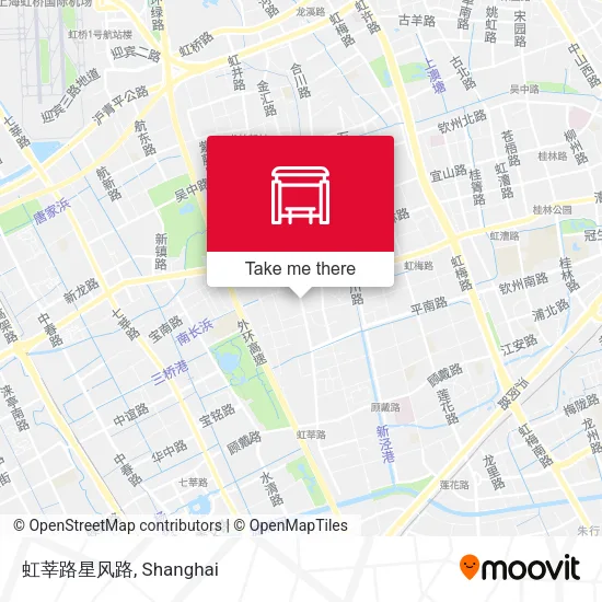 虹莘路星风路 map