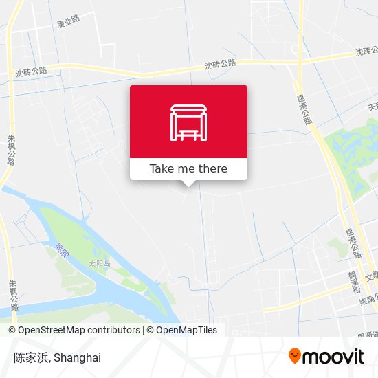 陈家浜 map