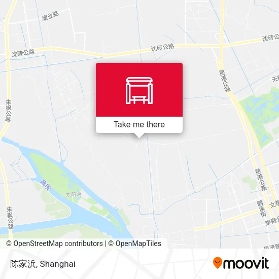 陈家浜 map