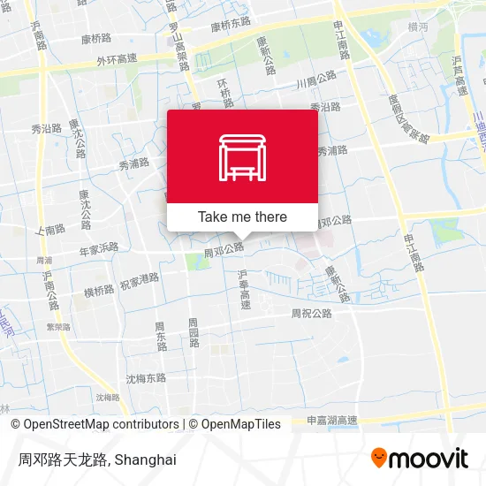 周邓路天龙路 map