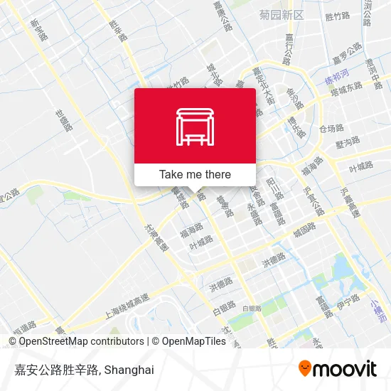 嘉安公路胜辛路 map