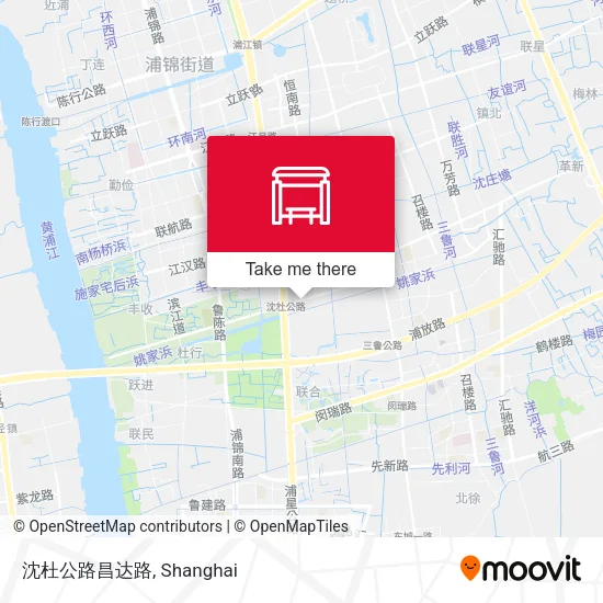沈杜公路昌达路 map