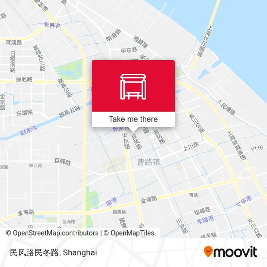 民风路民冬路 map