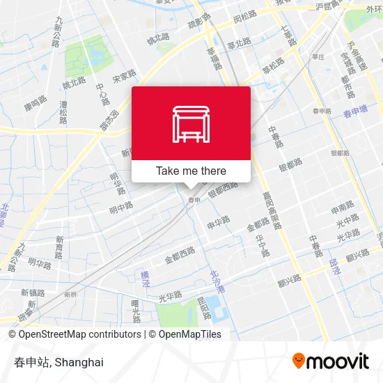 春申站 map