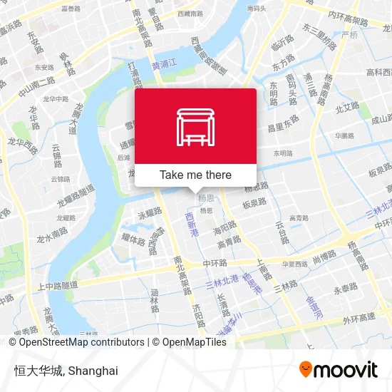 恒大华城 map