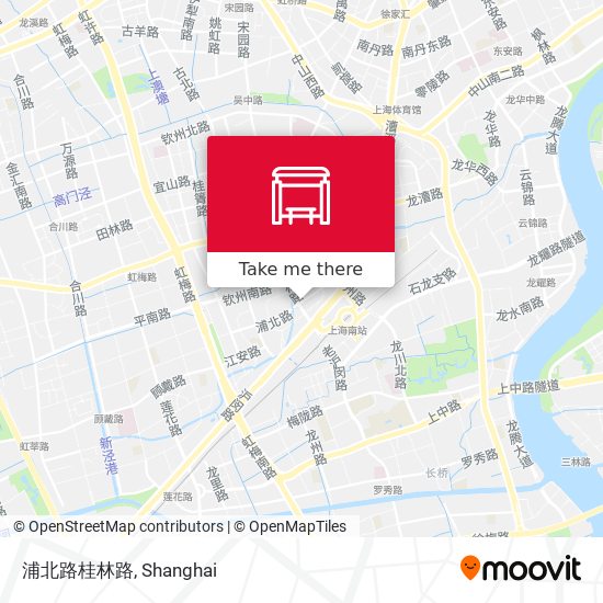 浦北路桂林路 map