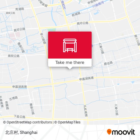 北庄村 map