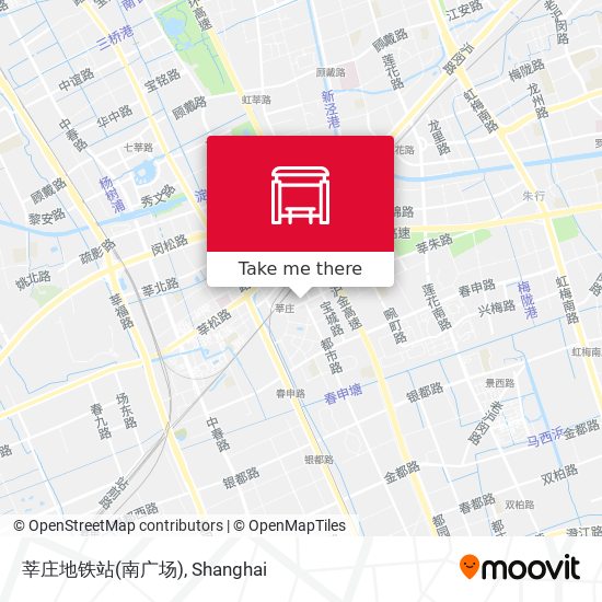 莘庄地铁站(南广场) map