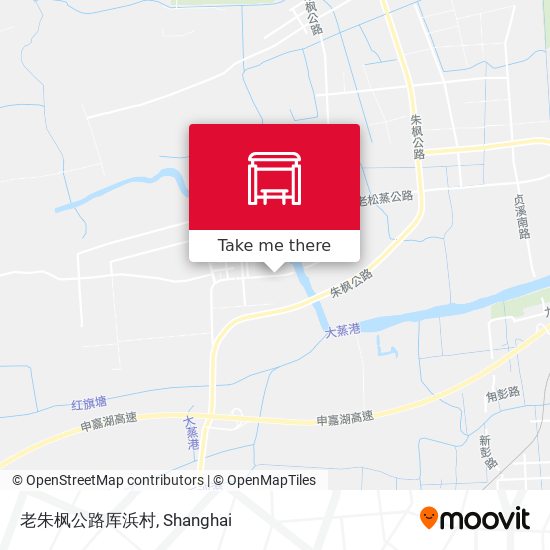 老朱枫公路厍浜村 map
