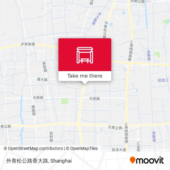 外青松公路香大路 map