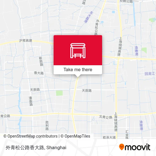 外青松公路香大路 map