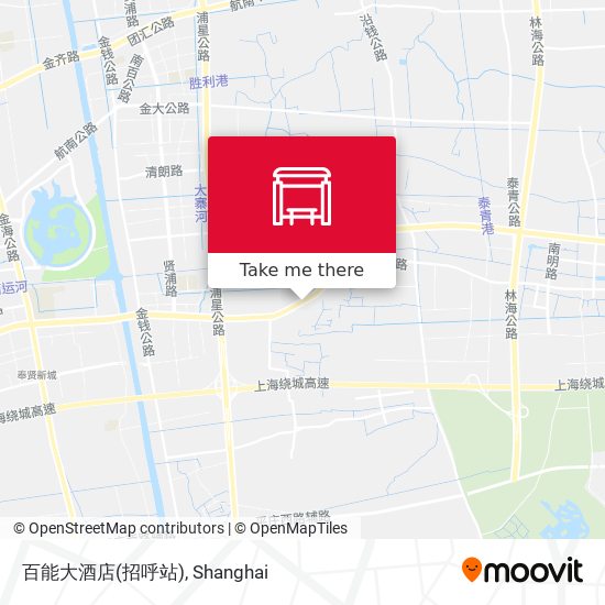 百能大酒店(招呼站) map