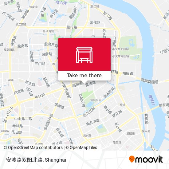 安波路双阳北路 map