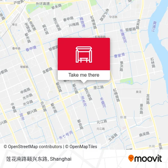 莲花南路颛兴东路 map