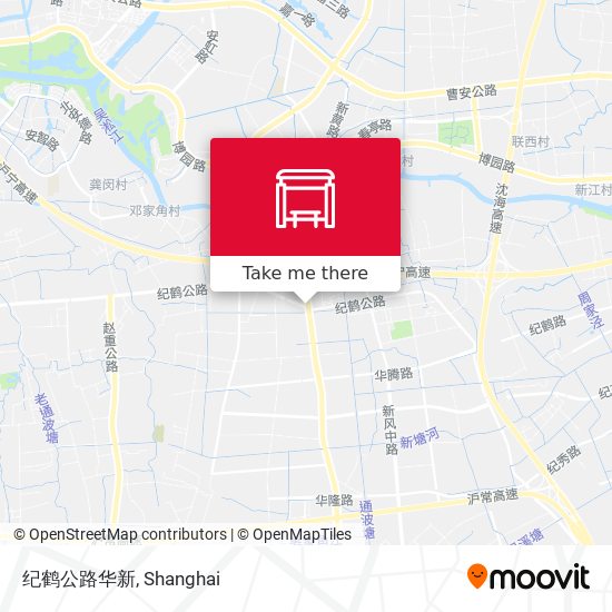 纪鹤公路华新 map