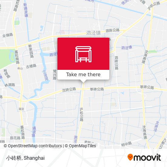 小砖桥 map