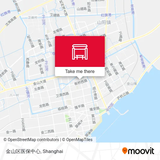 金山区医保中心 map