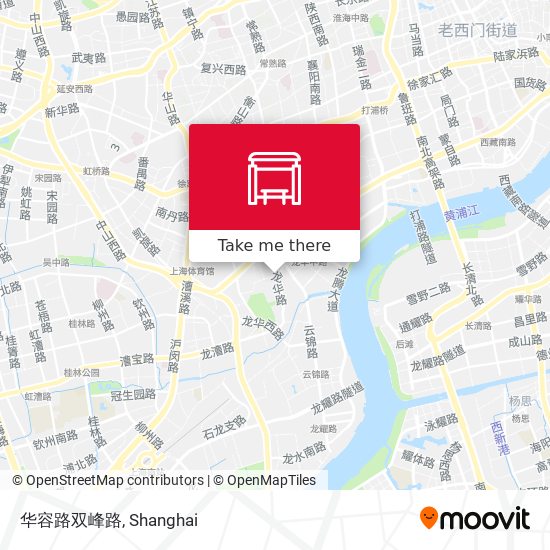 华容路双峰路 map