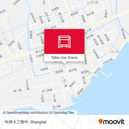 华师大三附中 map