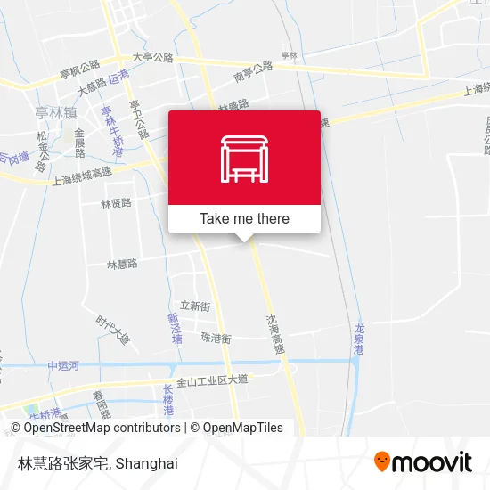 林慧路张家宅 map