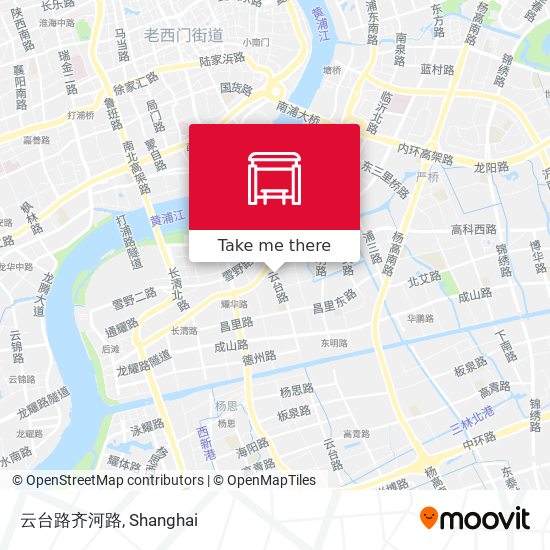 云台路齐河路 map