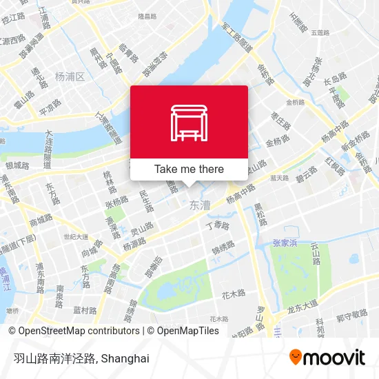 羽山路南洋泾路 map