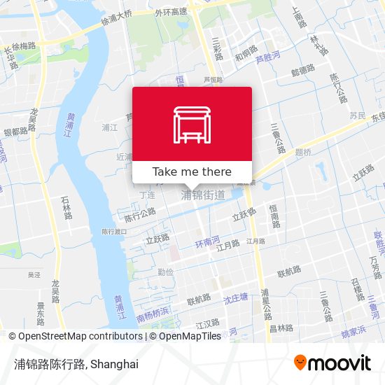 浦锦路陈行路 map