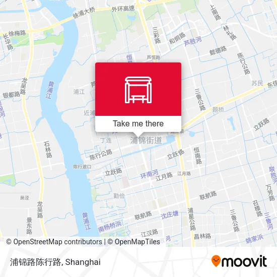 浦锦路陈行路 map