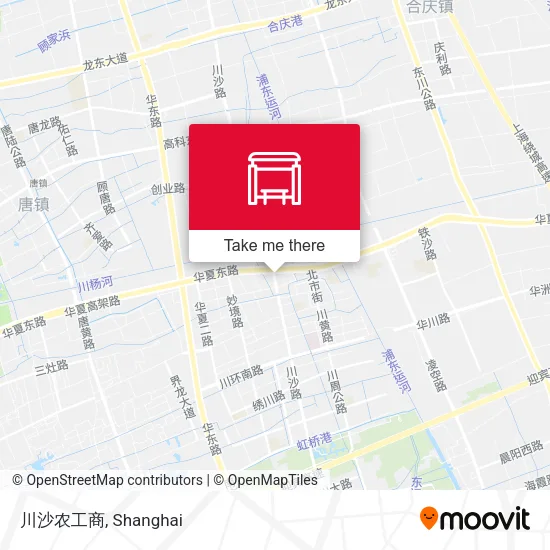 川沙农工商 map