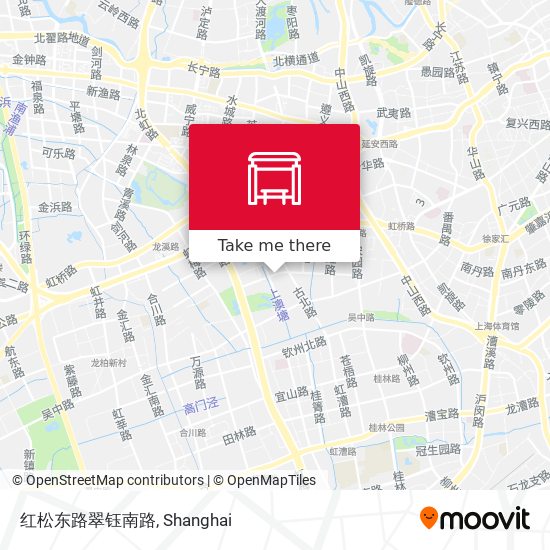 红松东路翠钰南路 map