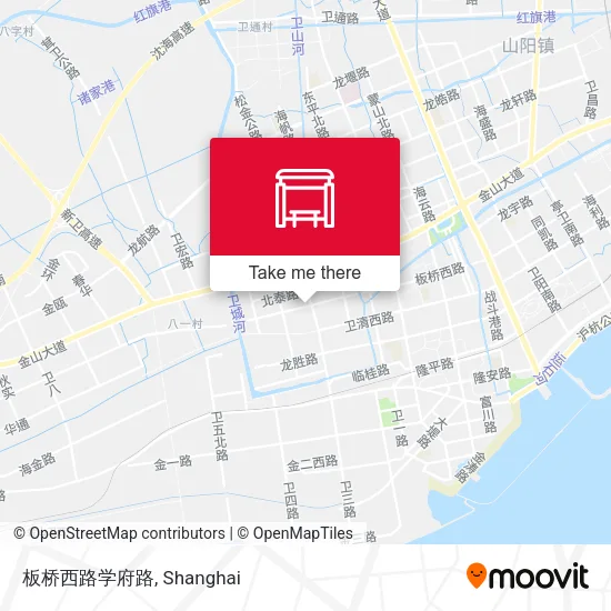 板桥西路学府路 map